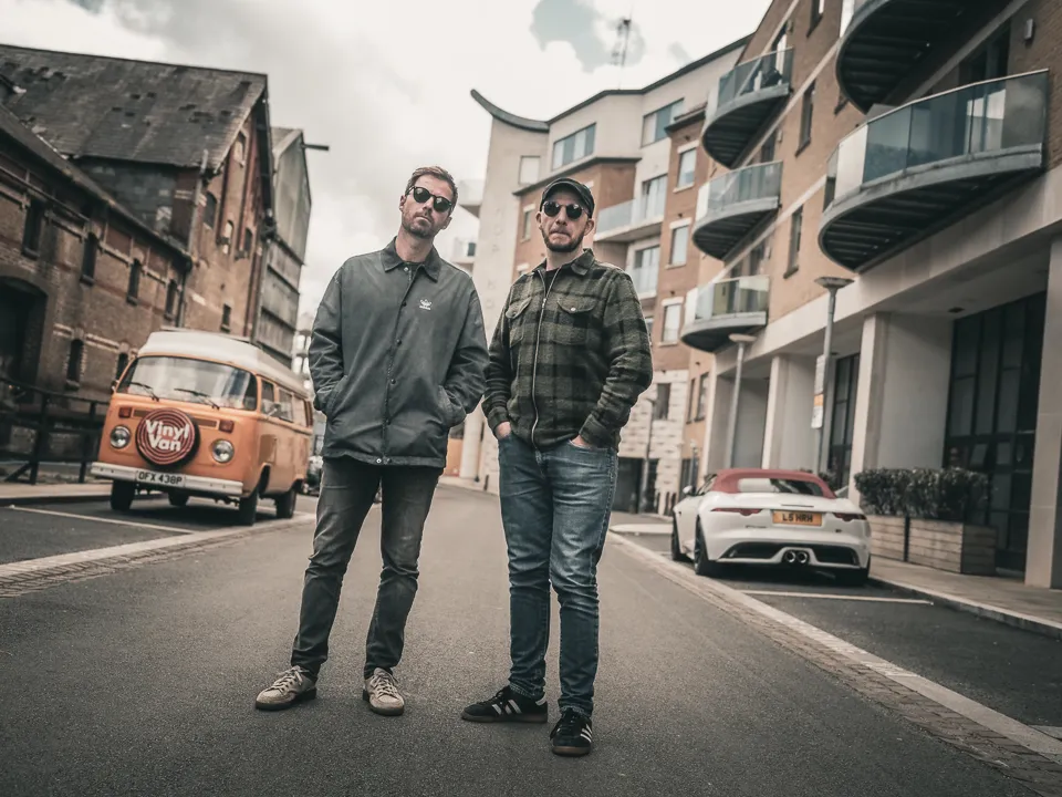 portrait of Slight Return in the street